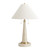27.75"H Resin Table Lamp with Linen Shade