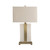 28.25"H Steart Table Lamp w/Oatmeal Linen Shade
