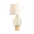 28.25" Glass Table Lamp