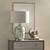 29"H Glass Table Lamp With Shade (CVAZBS121)