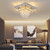 Modern Square Raindrop Ceiling Chandelier