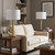 29.75" Gold Metal Table Lamp with Shade