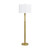 62.5" Gold Floor Lamp with Shade
