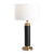 31.50" Metal Table Lamp with Linen Shade