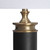 31.50" Metal Table Lamp with Linen Shade