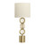 31.5" Metal Table Lamp with Linen Shade
