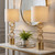 31.5" Metal Table Lamp with Linen Shade