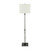 62.5" Marble Floor Lamp with Shade