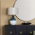 31.5"H Ripley Gourd Table Lamp w/Beige Linen Shade
