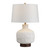 27"H Ceramic & Wood Table Lamp With Shade
