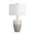 30.25"H Gray Ombre Ceramic Table Lamp