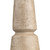 28" Tan Table Lamp with Empire Oat Linen Shade