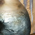 32" Glass Lamp with Aluminum Base