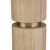 29.5"H Evander Natural Wood Table Lamp with White Linen Shade