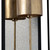 57.25"H METAL WALL SCONCE