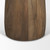 Allyson 32"  Round Medium Brown Wood w/ Pink Marble Top Bistro Table
