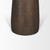 Allyson 32" Round Dark Brown wood w/ Cappuccino Marble Top Bistro Table