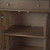 Baron Dark Brown Solid Wood w/ Antiqued Aged Brass Knobs 3-Drawer 6-Door Sideboard