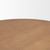 Jovani 60" Solid Light Brown Mango Wood Round Dining Table