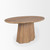 Jovani 94" Solid Light Brown Mango Wood Oval Dining Table