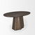 Jovani 94" Solid Dark Brown Mango Wood Oval Dining Table
