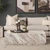 Matteo Solid Pink Marble Rectangular Coffee Table