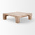 McArthur 48x48 Square Reclaimed Solid Wood Coffee Table
