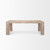 McArthur 84" Whitewash Reclaimed Wood Dining Table