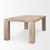 McArthur 84" Whitewash Reclaimed Wood Dining Table