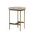 Millie 16.75 X 17.75 X 26.25 Hair-on-hide Seat W/ Gold Metal Frame Counter Stool