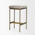 Millie 16.75 X 17.75 X 26.25 Hair-on-hide Seat W/ Gold Metal Frame Counter Stool