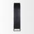Sloan 80.5H Black Wood W/Black Metal Frame Arched Cabinet