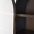Sloan 80.5H Dark Brown Wood W/Black Metal Arched Curio Cabinet
