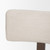 Soho Curved Open Back Cream Chenille Tripod Frame Dining Chair