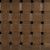 Trellyn 94" Dark Brown Solid Wood Carved Woven Base Rectangular Dining Table