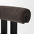 Tribeca Curve Open Back Charcoal Chenille Tripod Frame Dining Chair