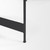 Wade Travertine Marble w/ Matte Black Metal Coffee Tables