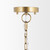 Tosha 1-Light Cotton Rope Bell Pendant