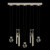 Aria 43"W Linear Pendant