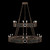 Mirage 50"W Round Chandelier