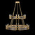 Mirage 50"W Round Chandelier
