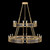 Mirage 50"W Round Chandelier