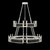 Mirage 50"W Round Chandelier