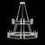 Mirage 50"W Round Chandelier