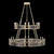 Mirage 50"W Round Chandelier