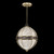 Mirage 18.75"W Round Pendant