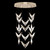Blade 32"W Round Pendant