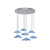 Embark 43"W Round Pendant