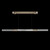 Antonia 62"W Linear Pendant