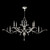 Beveled Arcs 74"W Oblong Chandelier